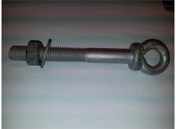 Øyebolt m/mutter fast 6x50mm